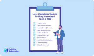 3rdWaveOutsourcing Dec31 Legal And Compliance Checklist for Hiring International Talent in 2026